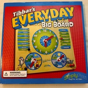 Educational daily weather, date and more board. NWOT